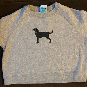 Black dog sweatshirt 4t